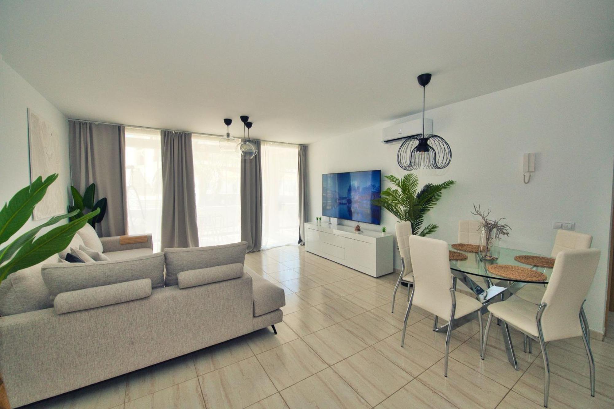 Ocean View Perfect Sunset Apartment, 4 Rooms 137M2, Wifi & Bbq San Miguel de Abona Kültér fotó